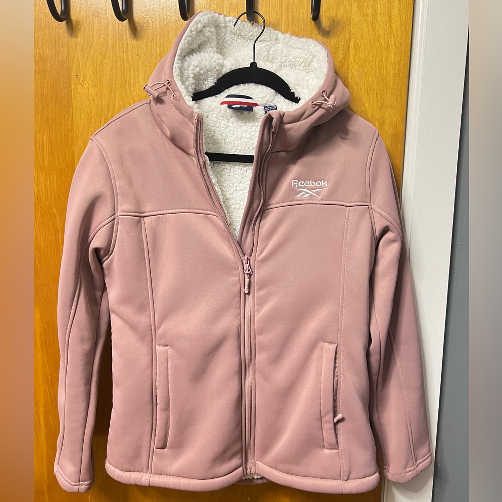Reebok Pink Hooded Jacket